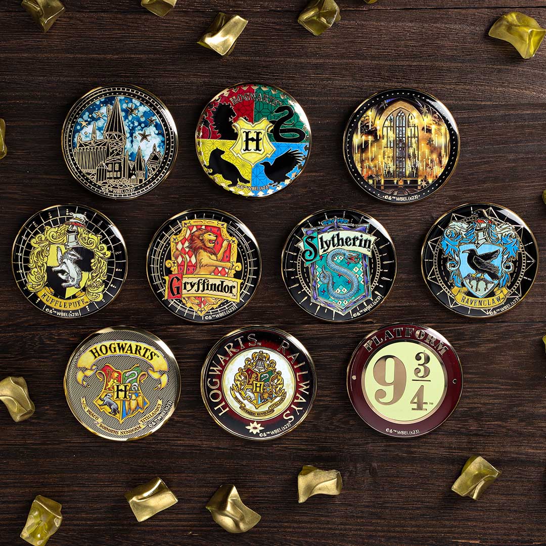 ハリーポッター ルシウス マルフォイ スクエア缶バッジコレクション 缶