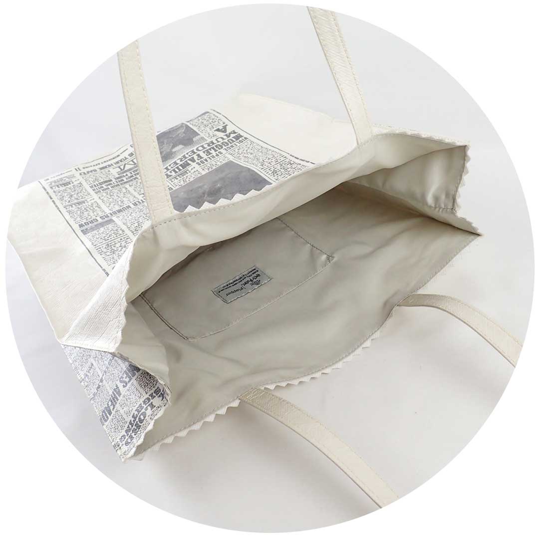 Harry Potter×Flapper 日刊予言者新聞 紙袋風トート | ハリー