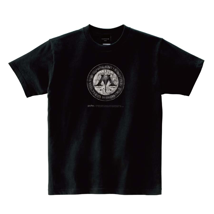 ハリー・ポッター Tシャツ 魔法省アイコン BLACK Sサイズ