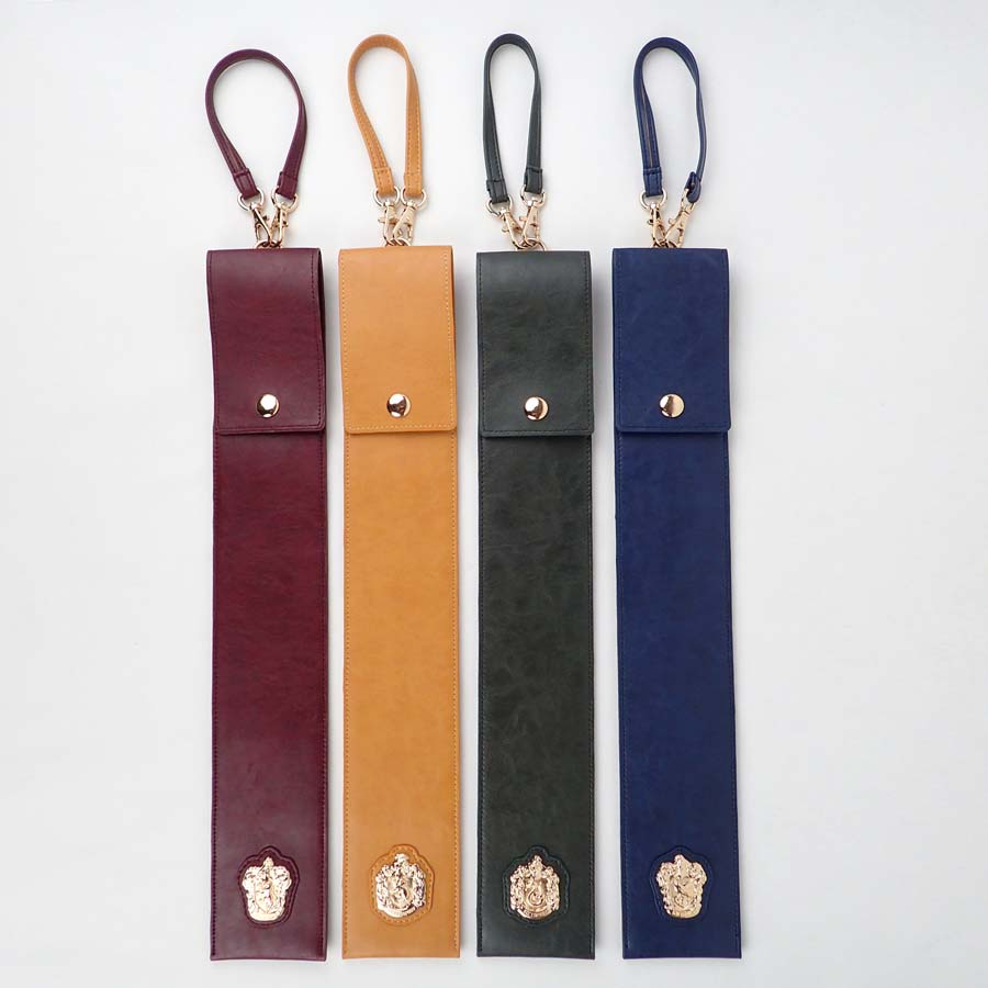 ホグワーツ4寮エンブレム杖ケース Dark Green スリザリン Lサイズ