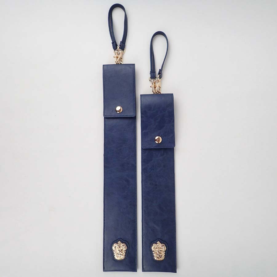 ホグワーツ4寮エンブレム杖ケース Navy レイブンクロー Lサイズ