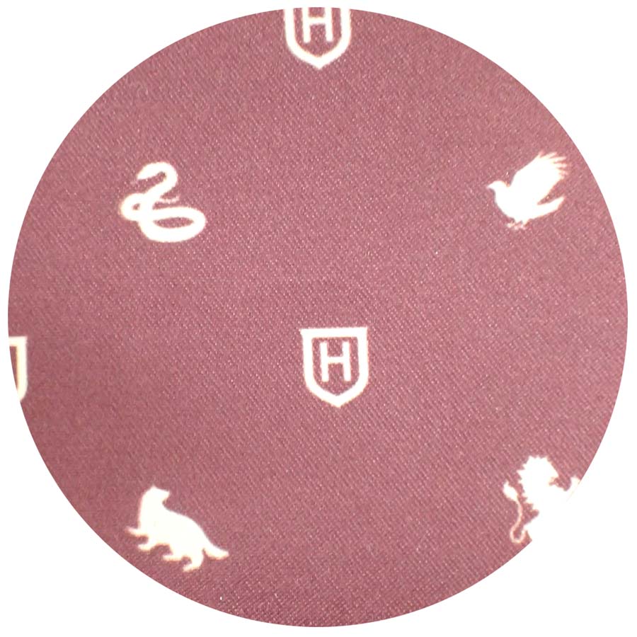 Harry Potter×Flapper 4寮プチパーツトートバッグ Wine Red グリフィン