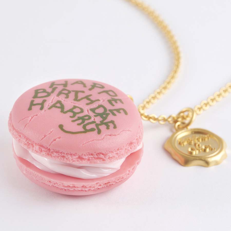 Q-pot HAPPEE BIRTHDAE HARRYマカロンネックレスハリポタ HAPPEE BIRTHDAE HARRY マカロン ネックレス【ハリーポッター