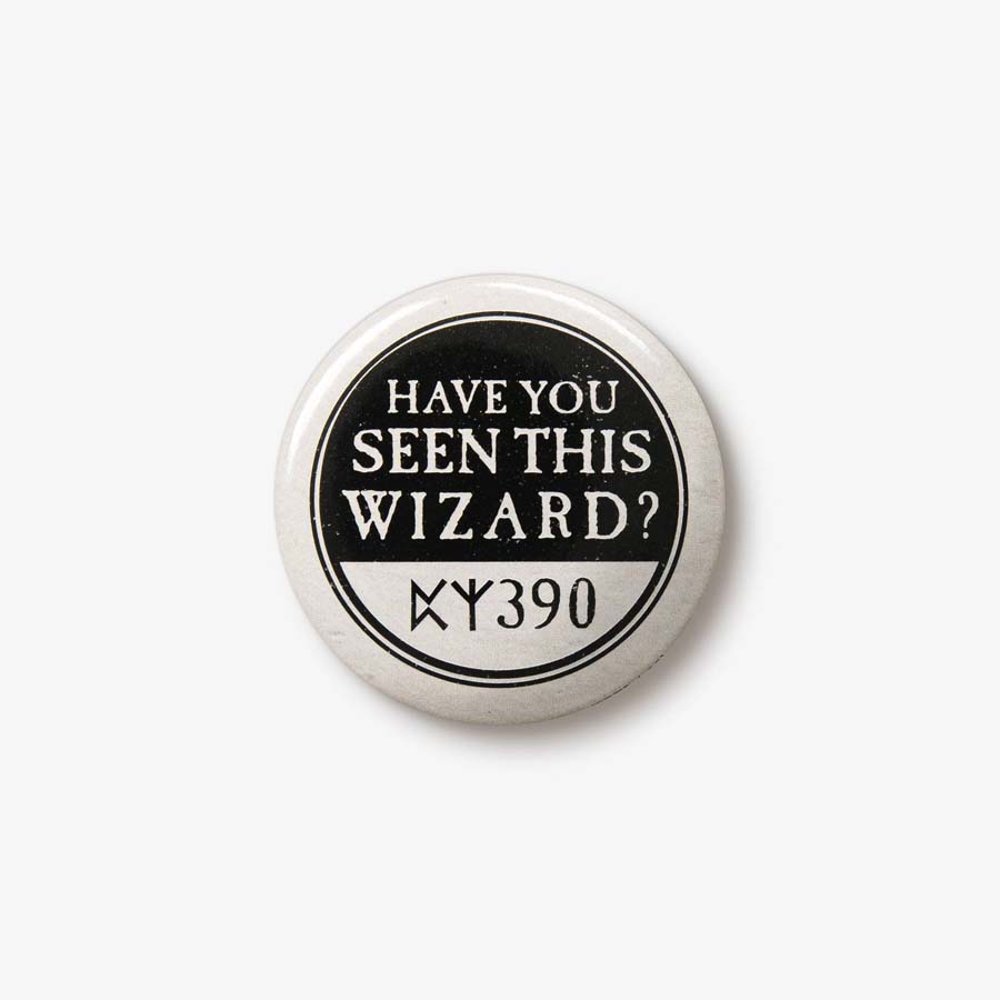 魔法省-HAVE YOU SEEN THIS WIZARD バッジ | ハリー・ポッター