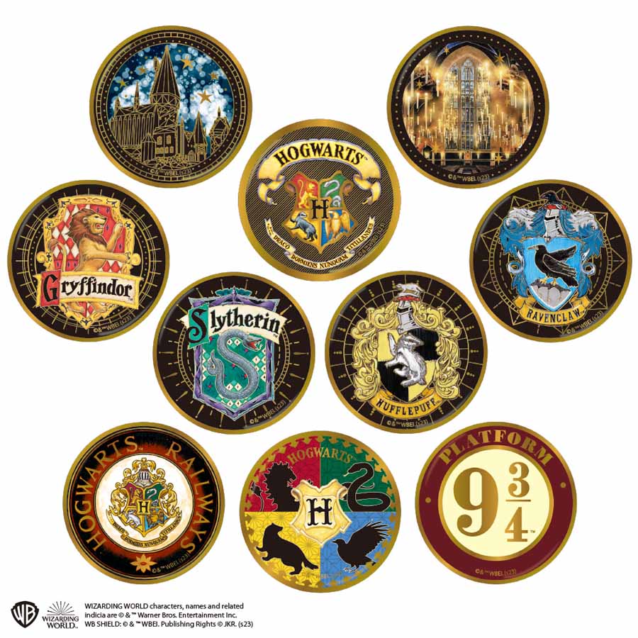 マルフォイ ファミリーハリーポッター 海外限定缶バッジ四角いバッジ 5  