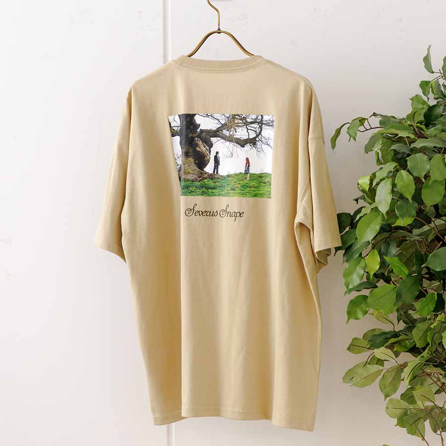 ハリーポッター harry potter Tシャツ スネイプ Lサイズ 高騰中ハリーポッター　スネイプ先生　オフィシャルプリントTシャツ