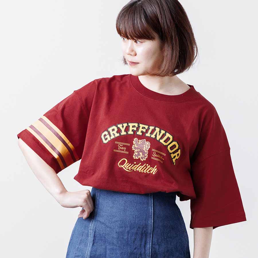 ハリー・ポッター　クィディッチシリーズ　グリフィンドール　カレッジＴシャツ