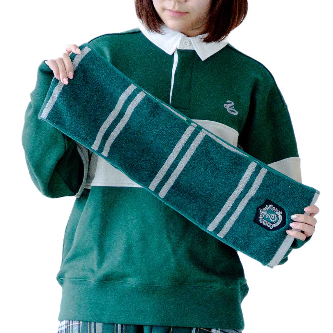 ハリーポッター KYOUKO クィディッチ柄シャツ スリザリン スタジオツアー トップス