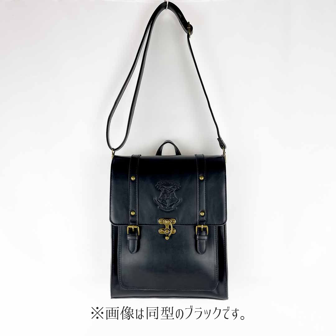ハリーポッター　サッチェル F201106_Harry Potter×Flapperホグワーツロゴサッチェル | Flapper