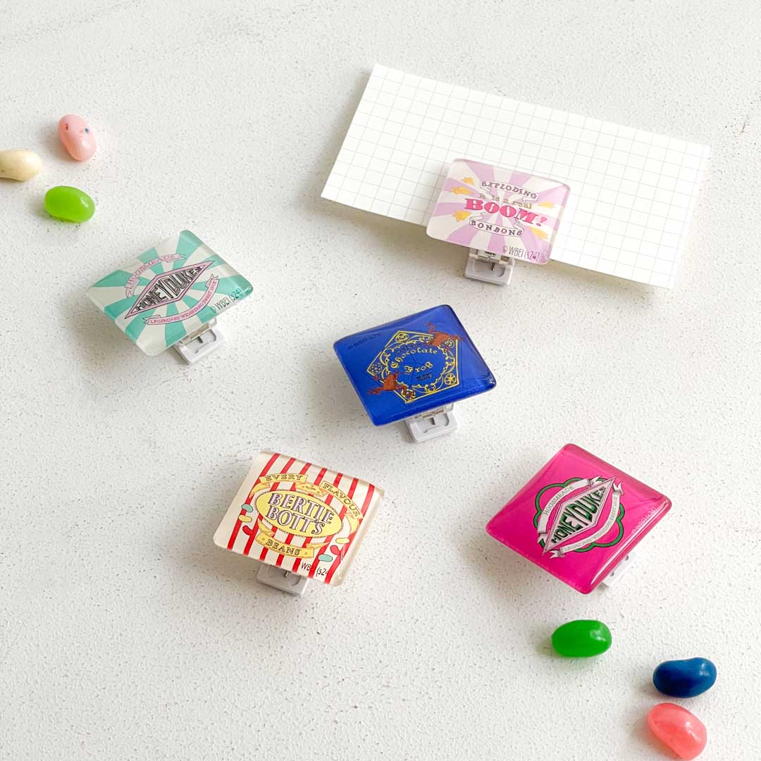 Harry Potter×Flapper ハニーデュークスガラスクリップ PK