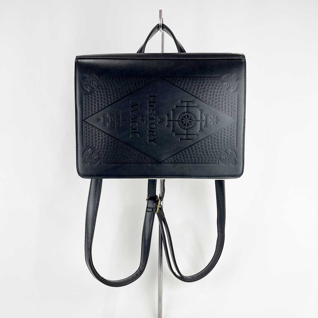 Harry Potter×Flapper 魔法史サッチェルバッグ ブラック | ハリー