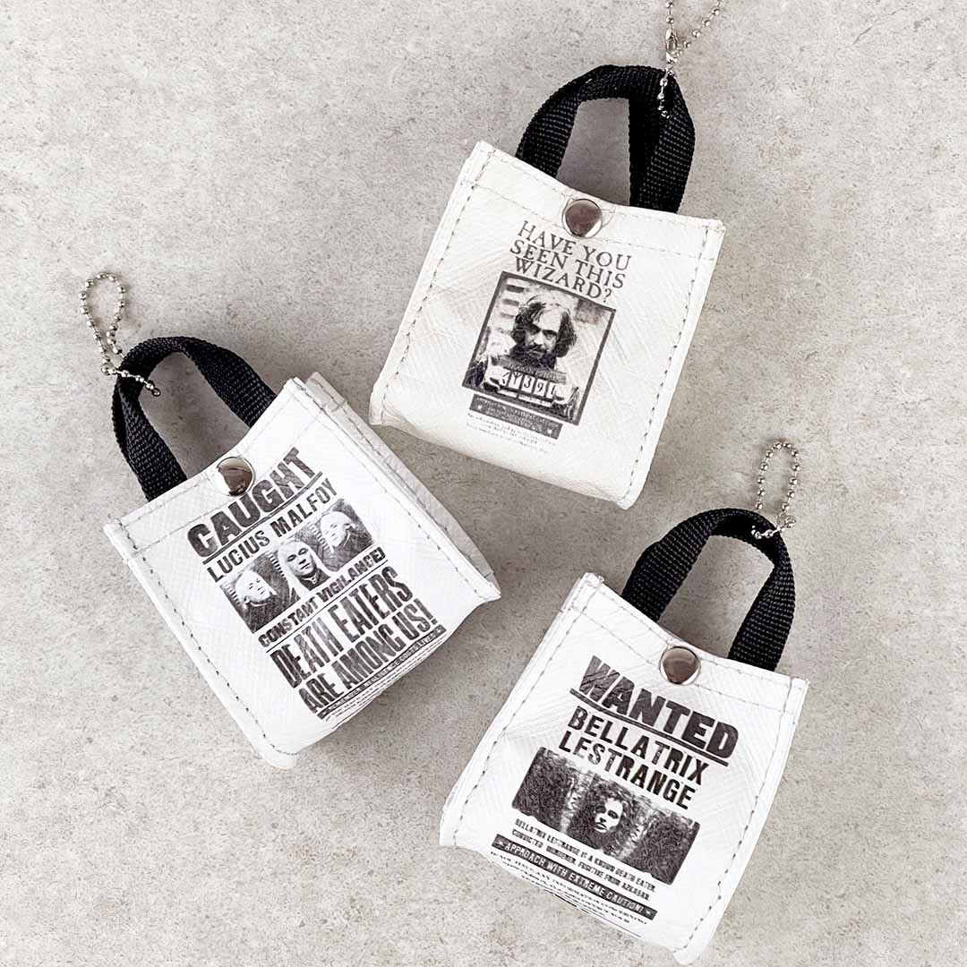 Harry Potter×Flapper 手配書ショッパー風ミニミニチャーム LM