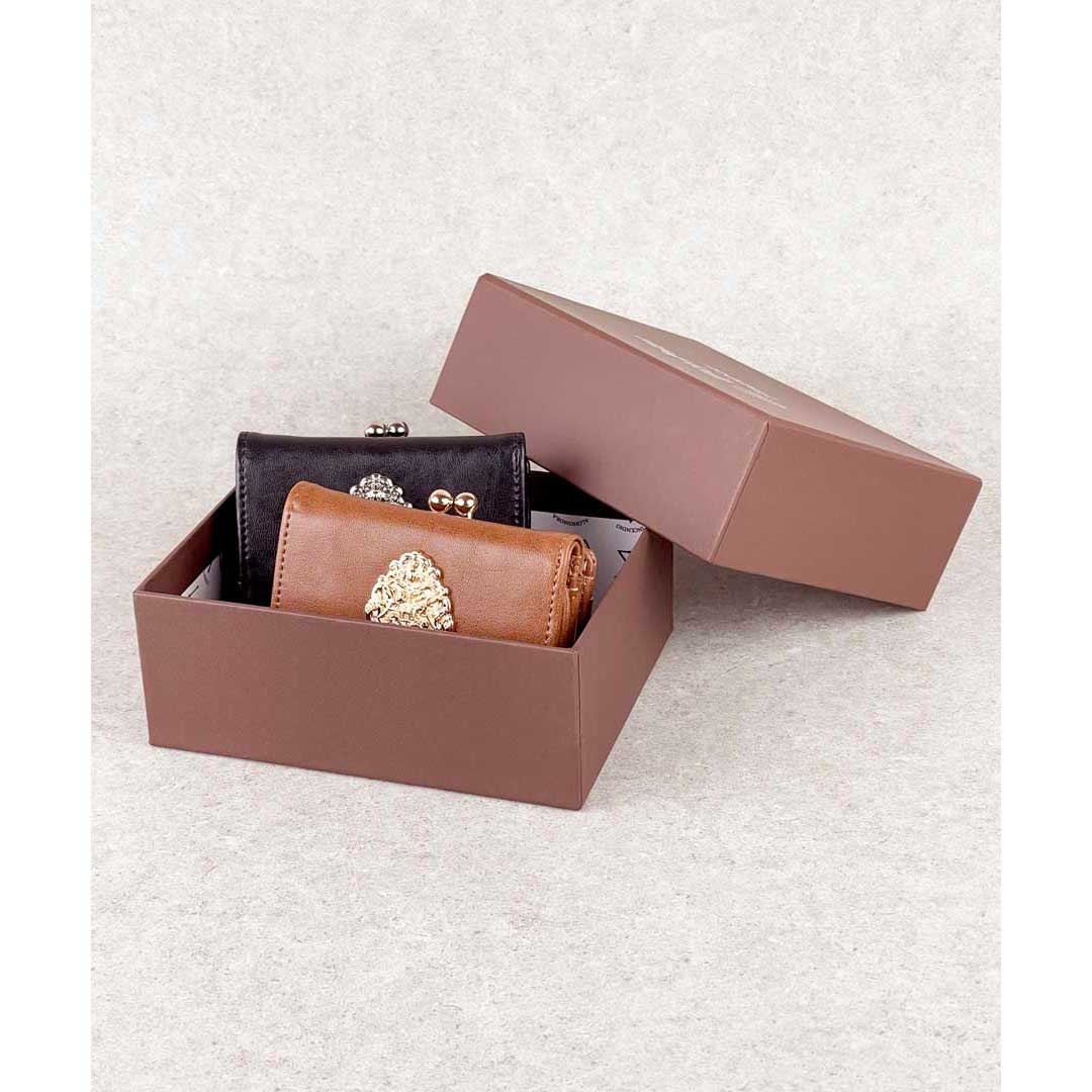 Harry Potter×Flapper ホグワーツエンブレムミニウォレット BR