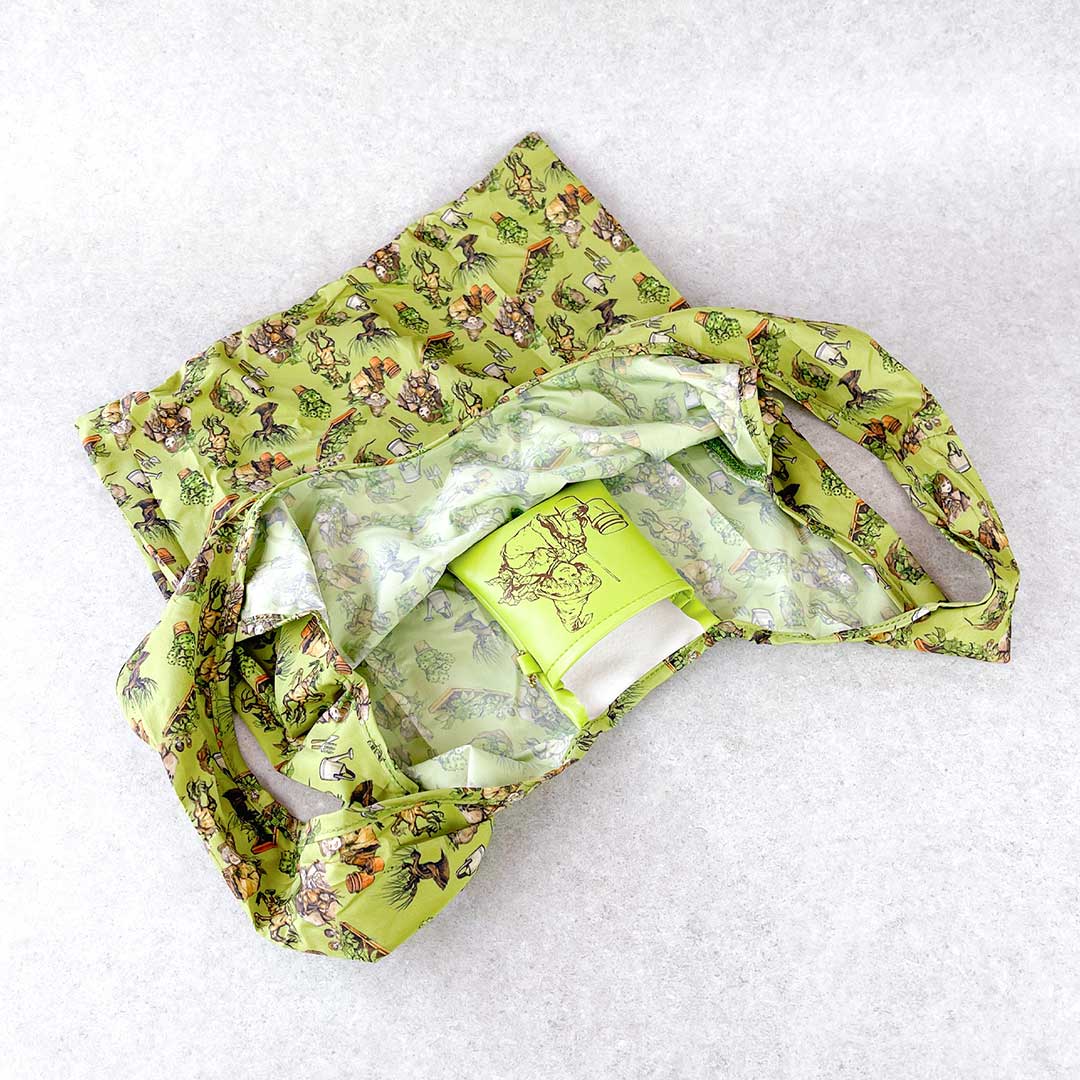 Harry Potter×Flapper エコバッグ GRN（ポモーナ・スプラウト