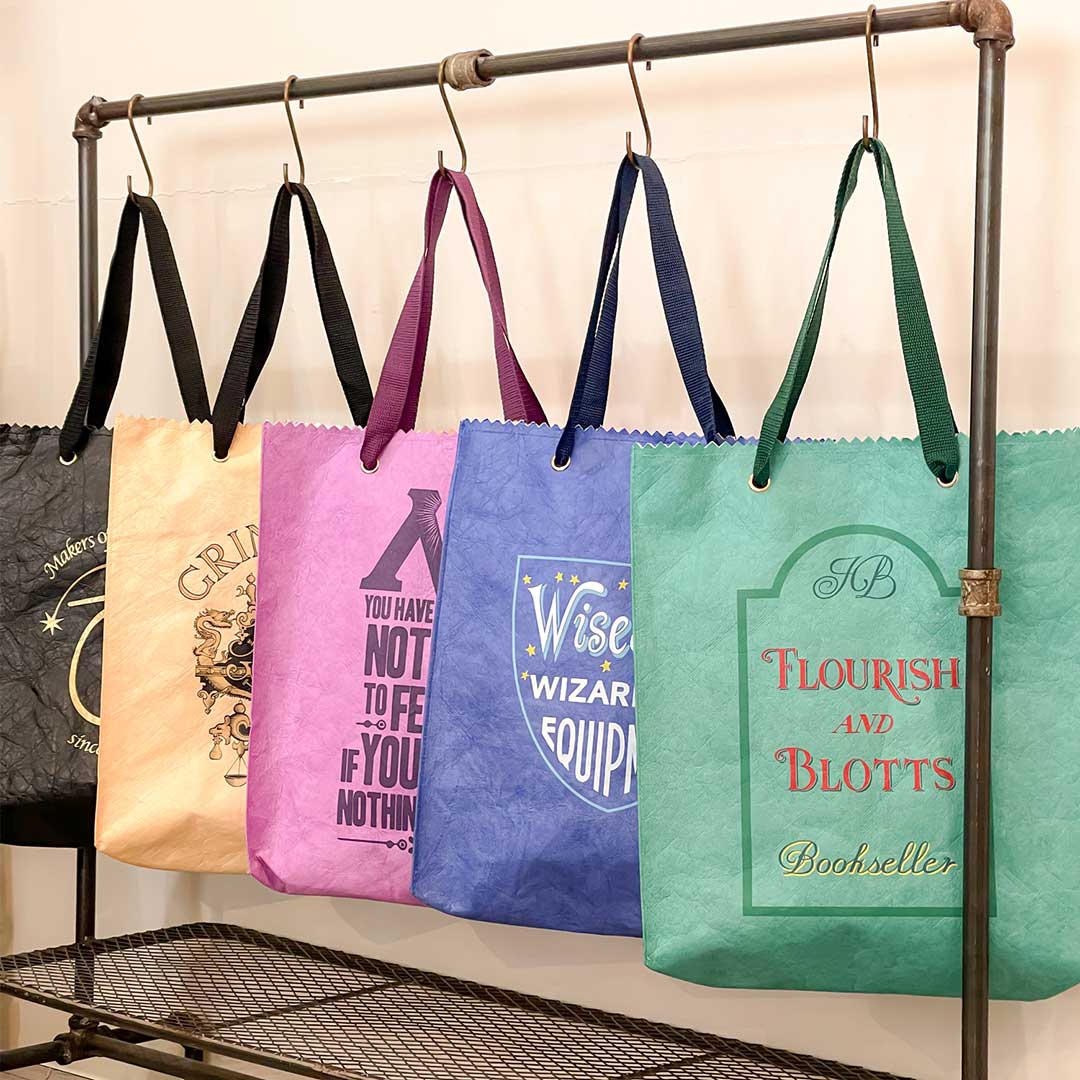 ポタートートバック Harry Potter×Flapper ショッパー風トートバッグ オリバンダーの店