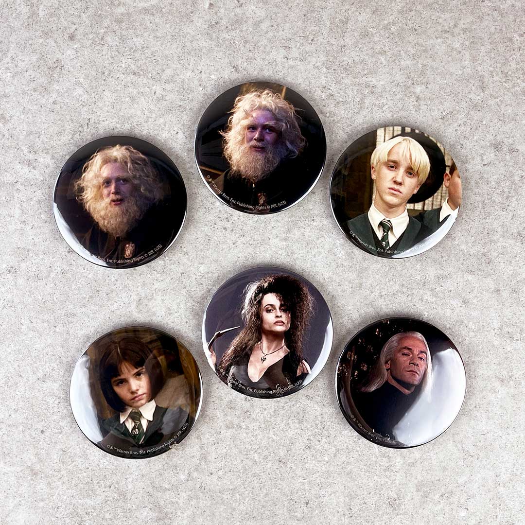 Harry Potter×Flapper フィルムアート缶バッチミラー ベラ