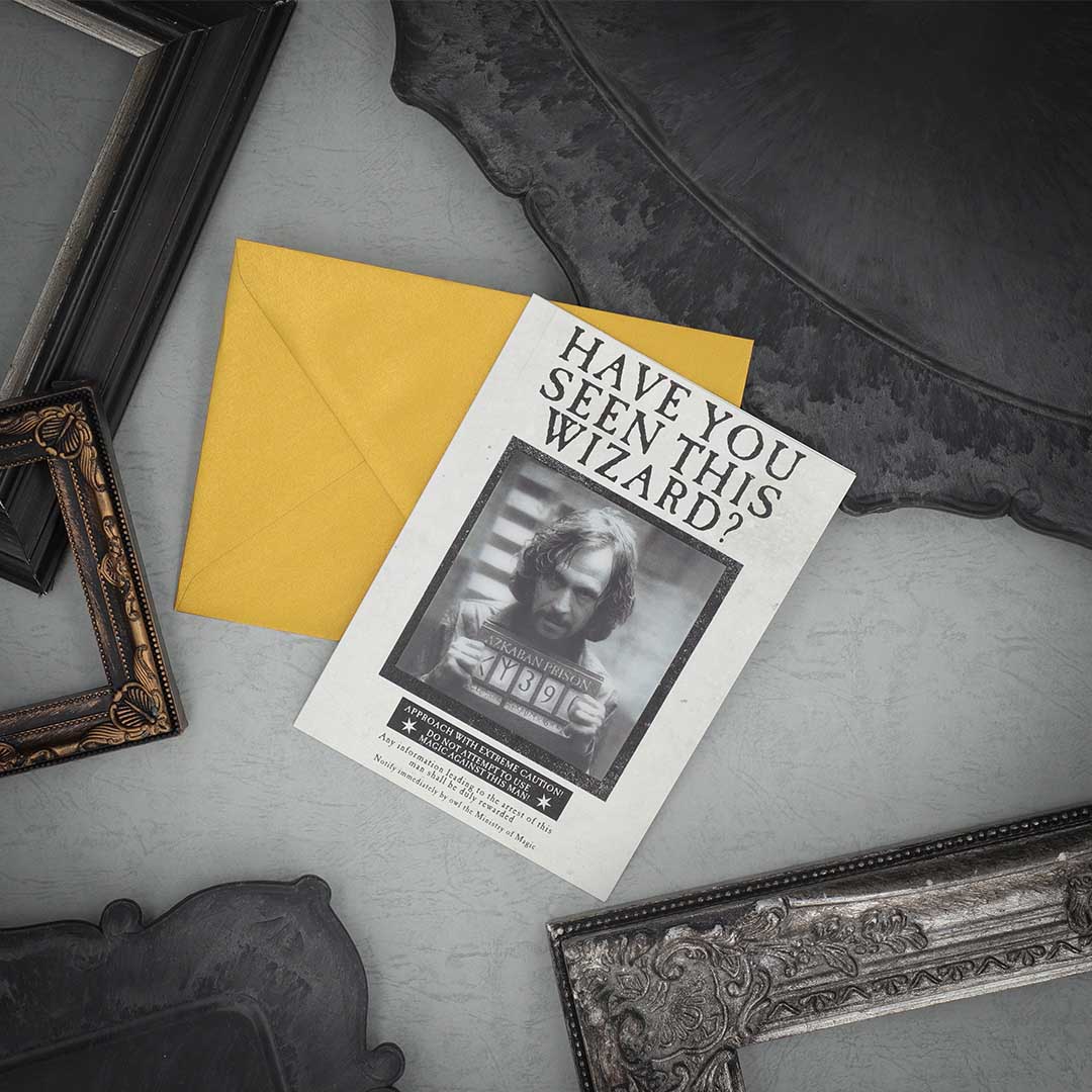 指名手配-シリウス・ブラック グリーティングカード | ハリー