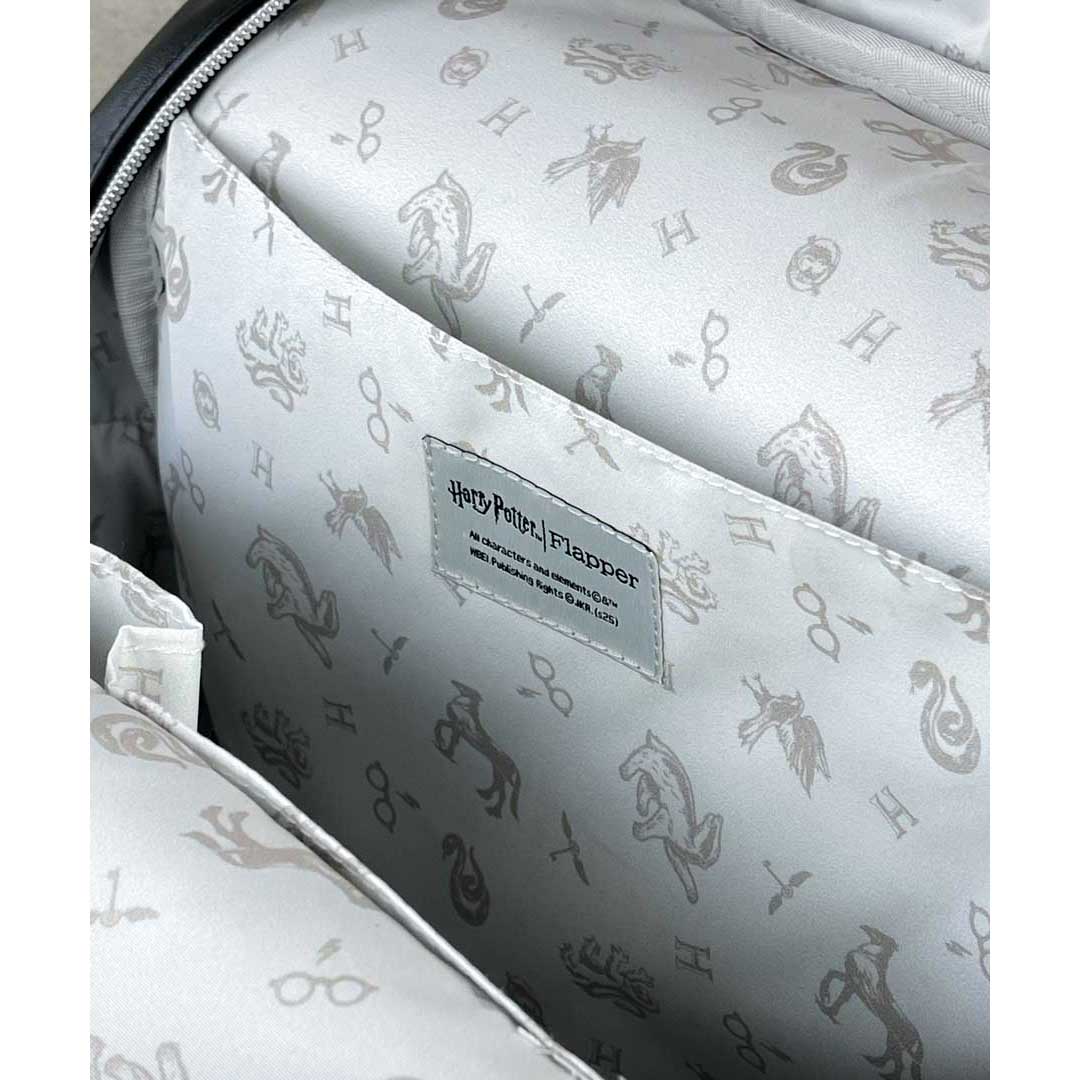 ハリーポッター Harry Potter×Flapper ホグワーツエンブレムリュック BK