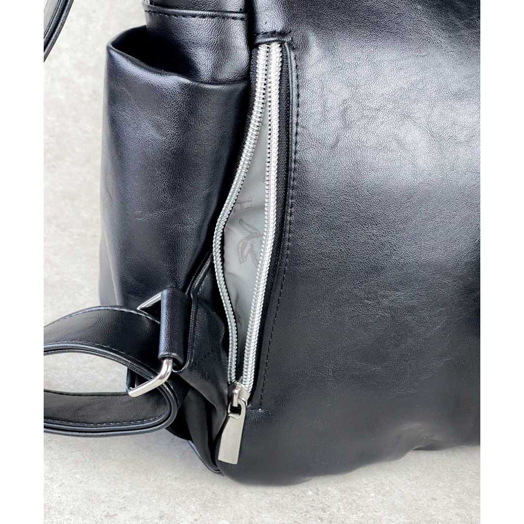 Harry Potter×Flapper ホグワーツエンブレムリュック BK