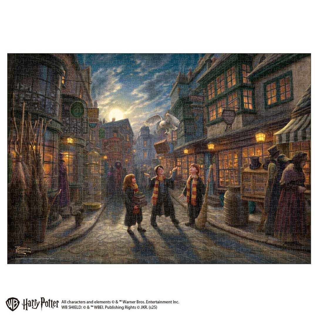 Harry Potter Dragon Alley 1000ピース 光るジグソーパズル（B-1000