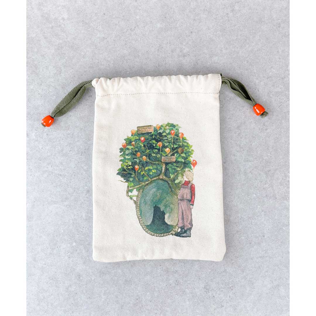 FT イホンギ 2025クリスマスファンミ　バック、ポーチ、クリップ Harry Potter×Flapper すもも飛行船巾着ポーチ | ハリー・ポッター