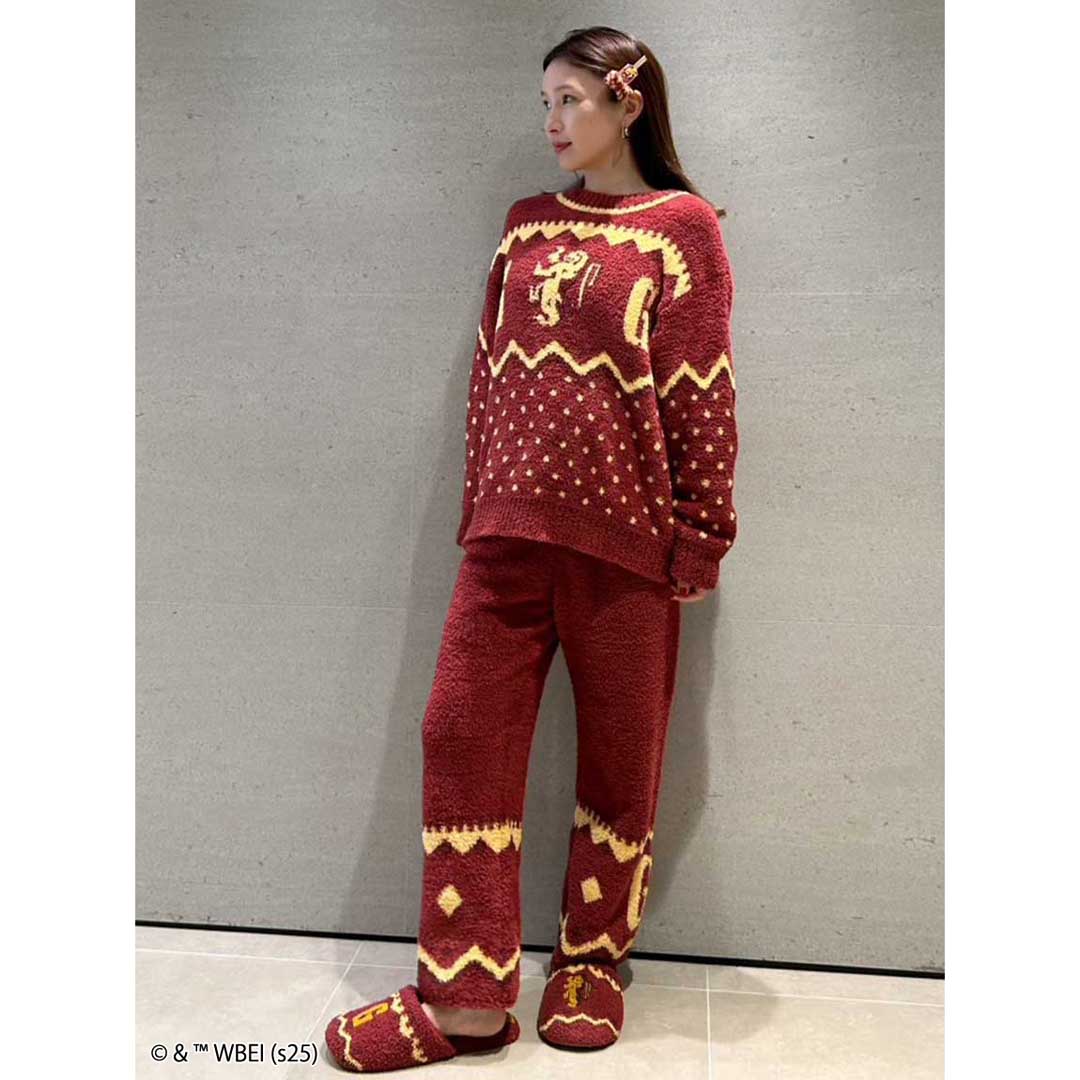 ハリー・ポッター ニット＆パンツセット　スナイデルホーム スナイデルホーム] ハリー・ポッター グリフィンドール アーガイル柄