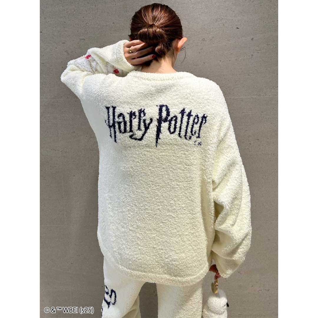 SNIDEL 【ハリー・ポッター】モチーフニットプルオーバー 新品 スナイデルホーム] ハリー・ポッター モチーフニットプルオーバー OWHT