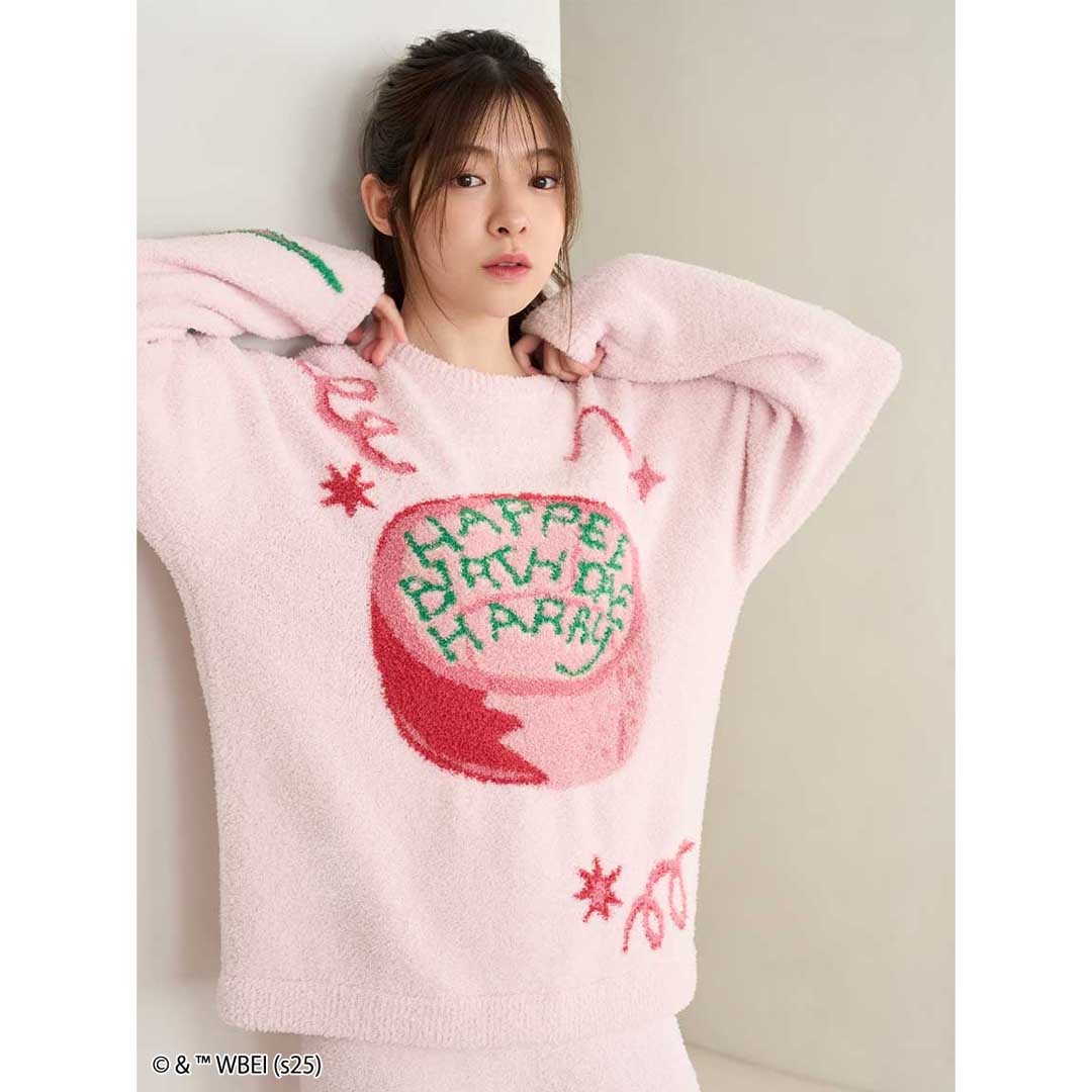 スナイデルホーム] ハリー・ポッター モチーフニットプルオーバー PNK