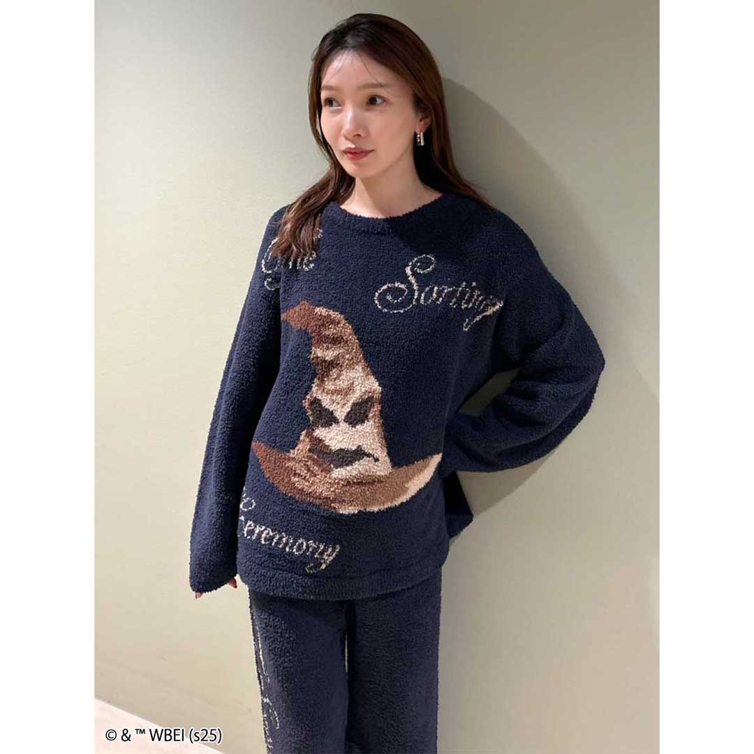 スナイデルホーム] ハリー・ポッター モチーフニットプルオーバー NVY