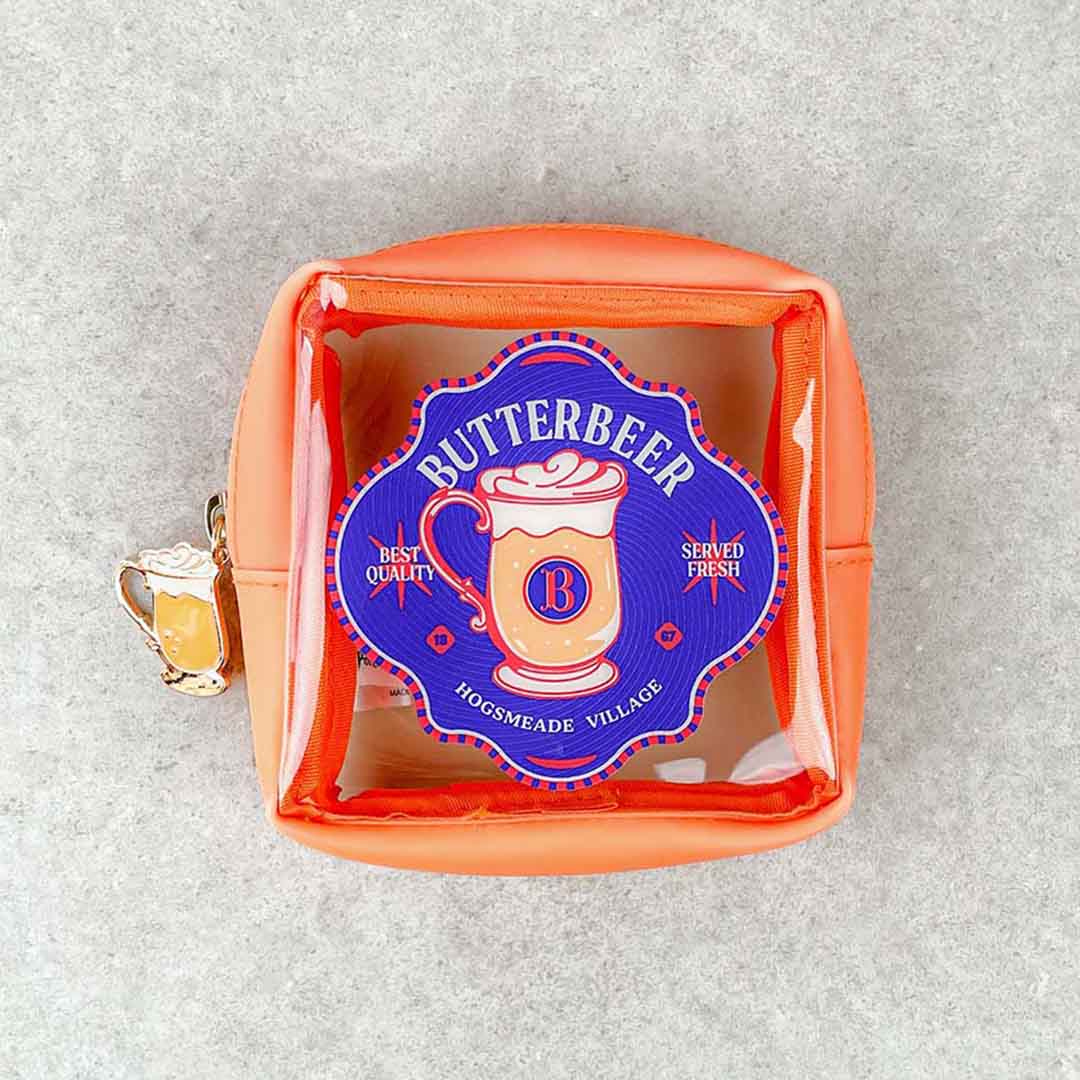 【海外限定品】ボディーバター1本4,500円　5セット Harry Potter×Flapper バタービール PVCポーチ OR | ハリー・ポッター