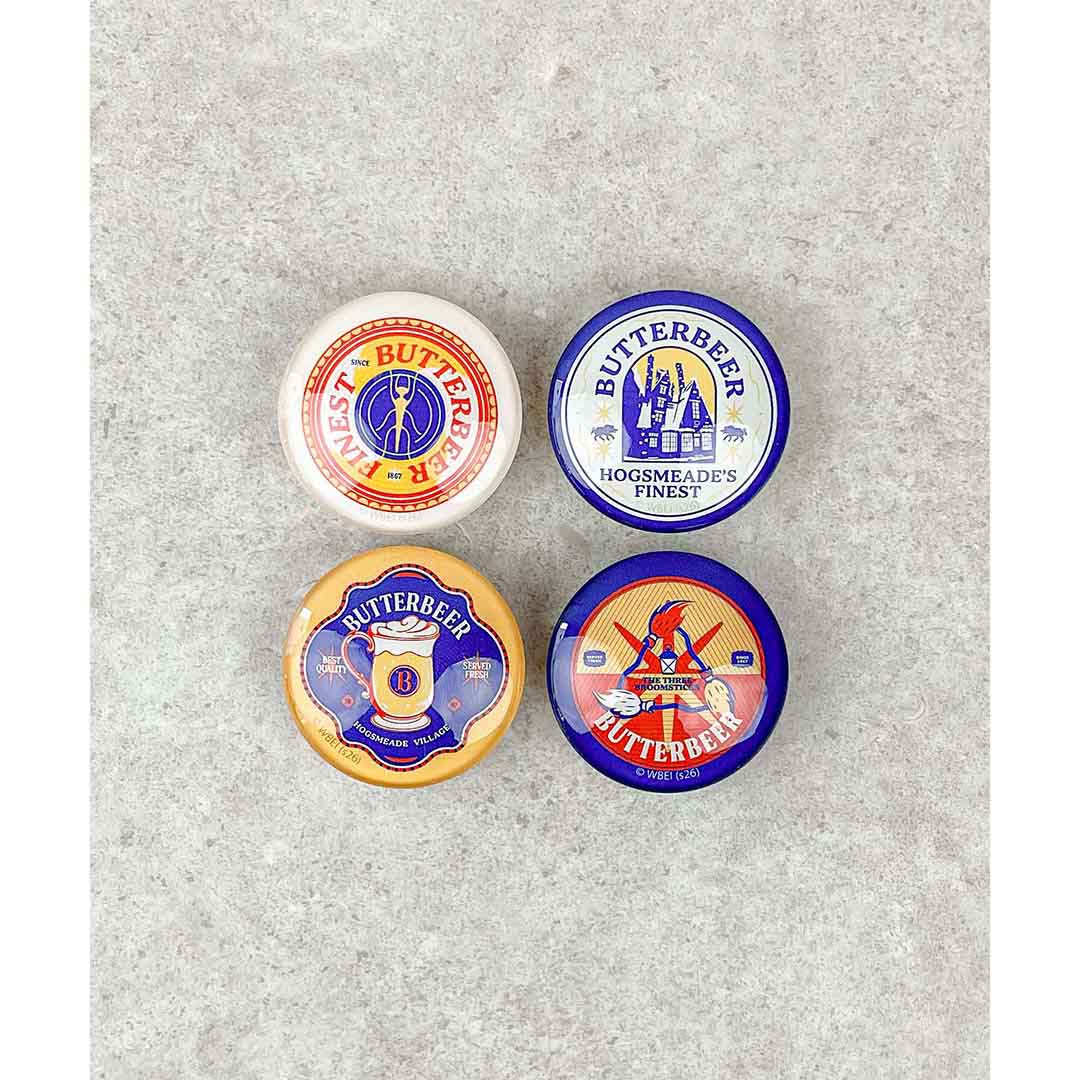 ハーピィの羽根帚、心変わり、山、硫酸のたまった落とし穴、鎖付きブーメラン等など Harry Potter×Flapper バタービール マグネットセット | ハリー