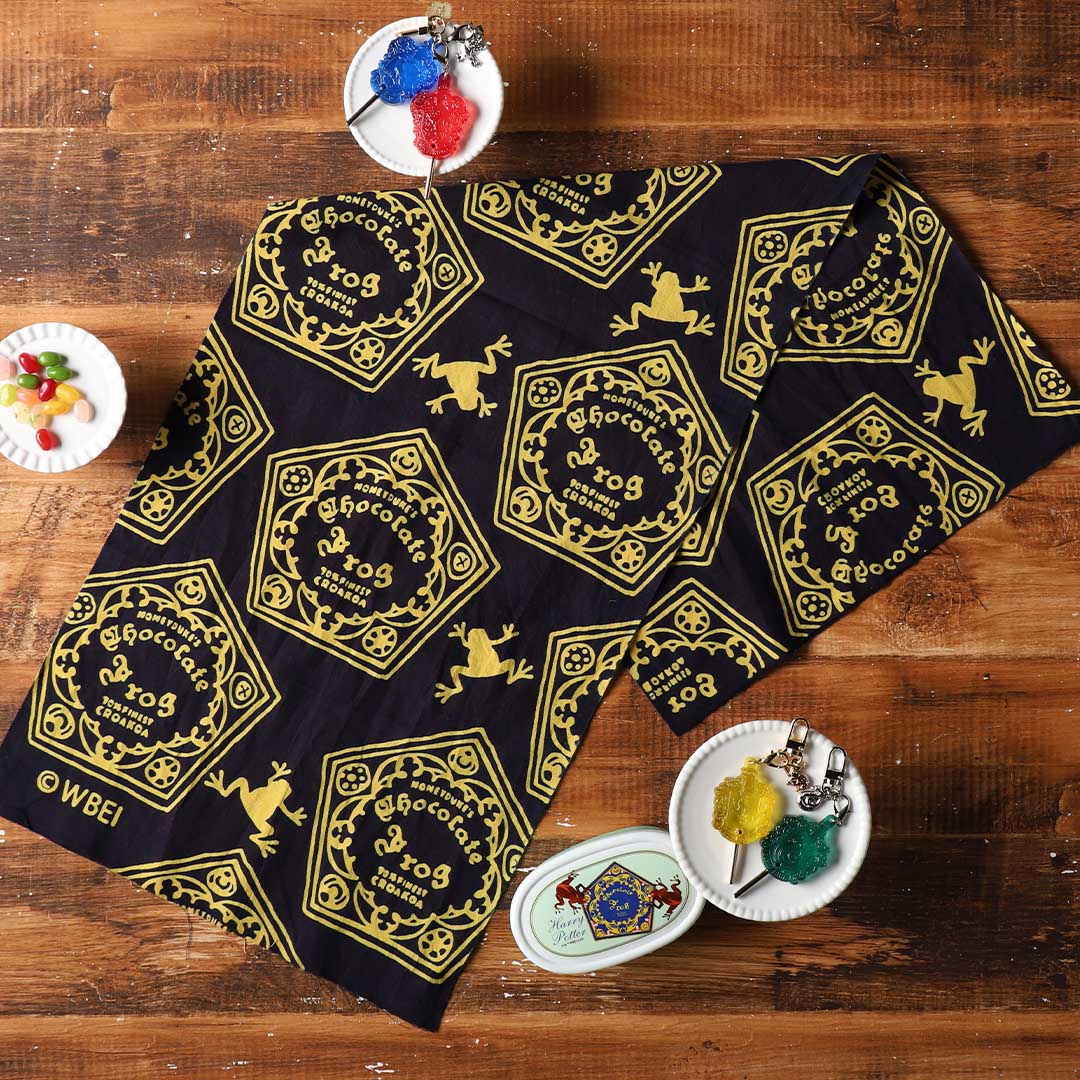 ハリー・ポッター 本染め手ぬぐい カエルチョコレート | ハリー