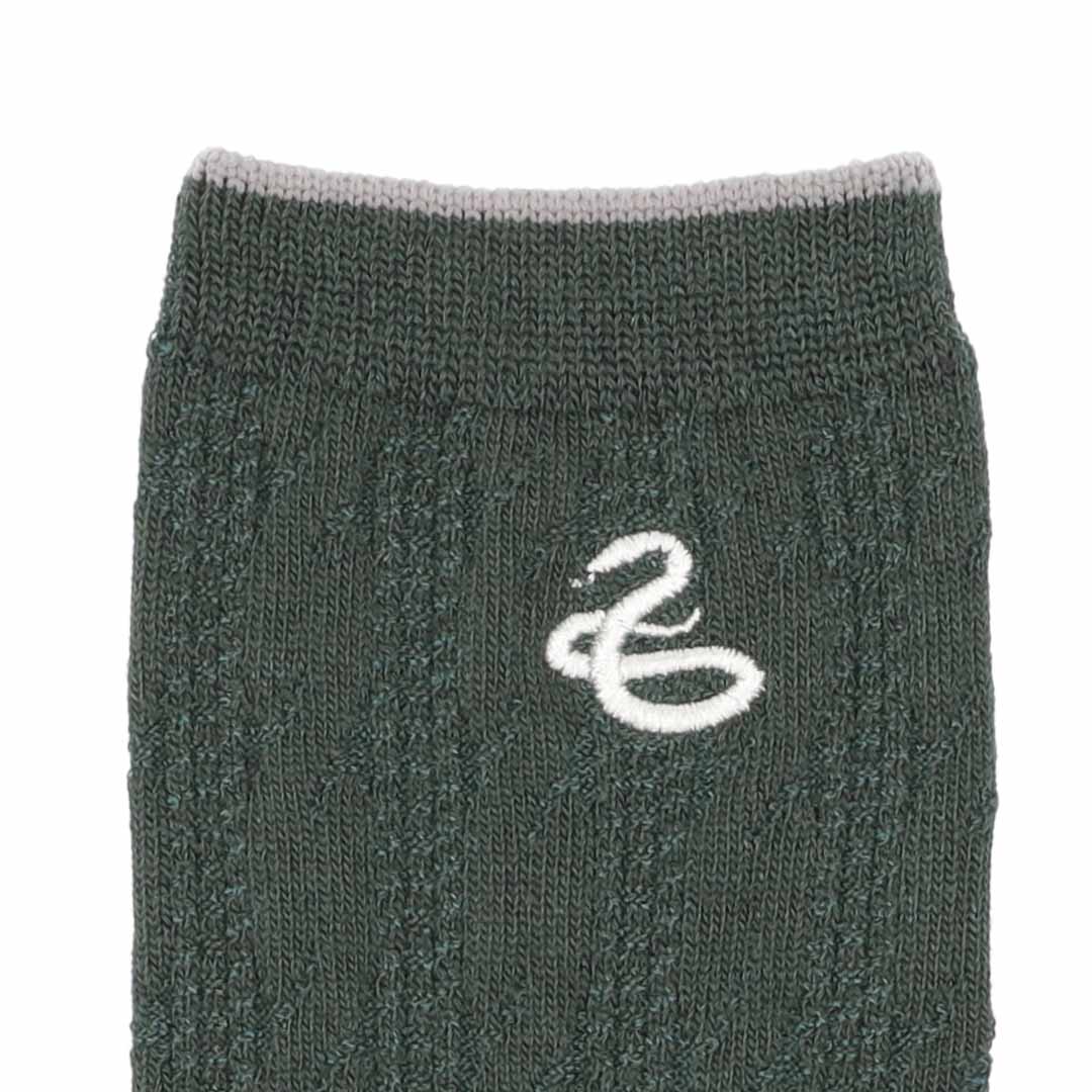 ハリー・ポッター スリザリン ケーブル編みソックス | ハリー