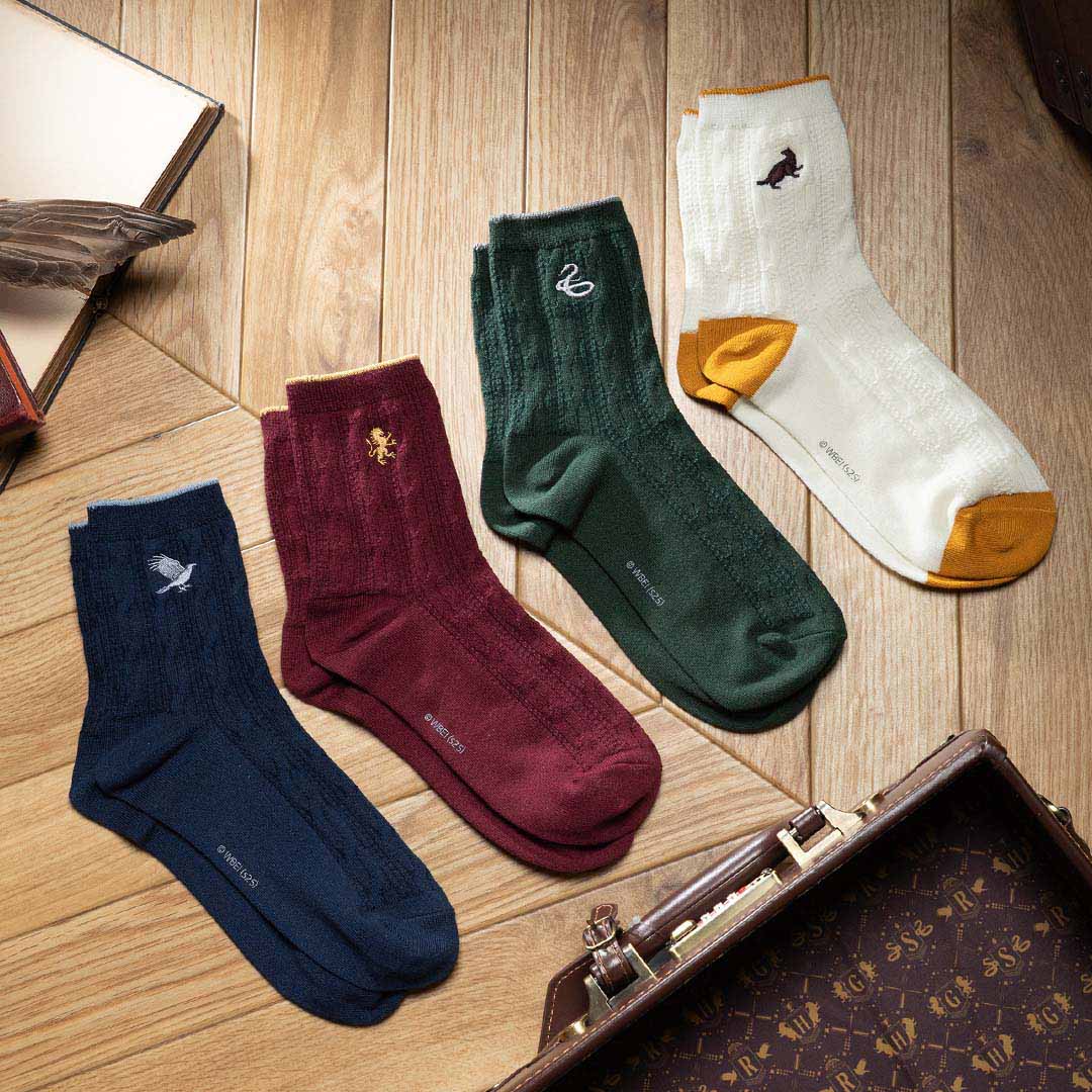 ハリー・ポッター レイブンクロー ケーブル編みソックス | ハリー