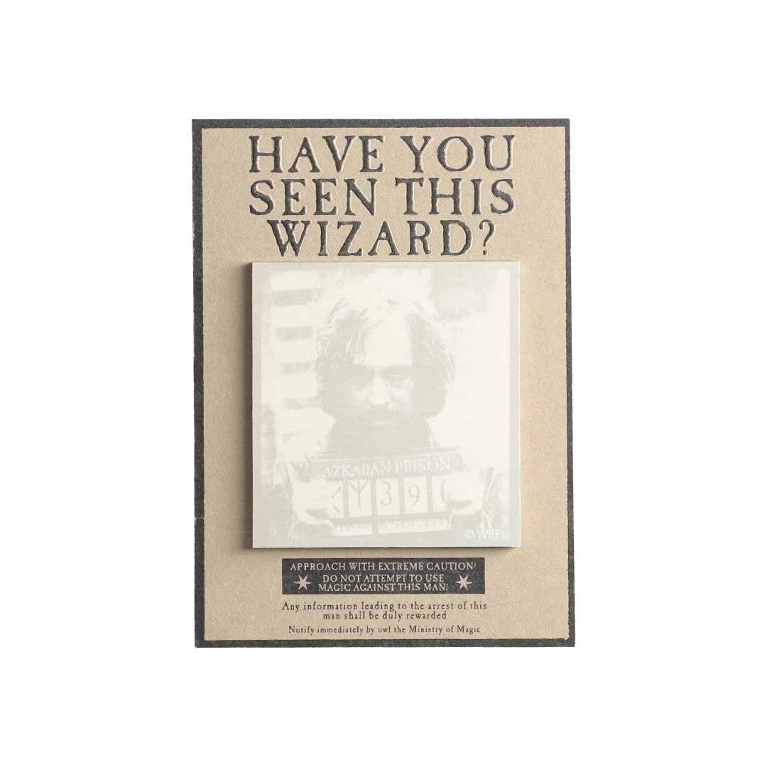 ハリー・ポッター シリウス・ブラックシリーズ 指名手配書風メモパッド