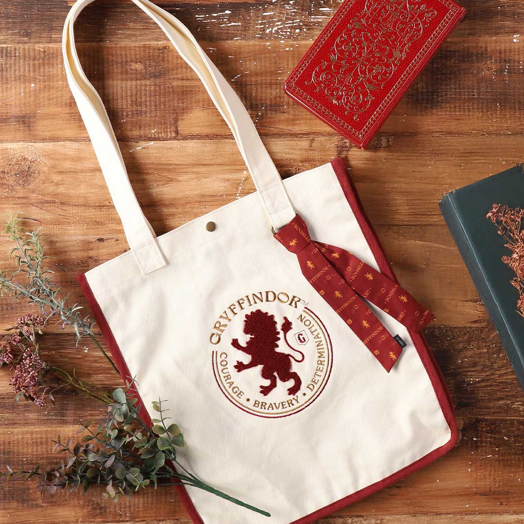 ハリー・ポッター グリフィンドール さがら刺繍トートバッグ | ハリー