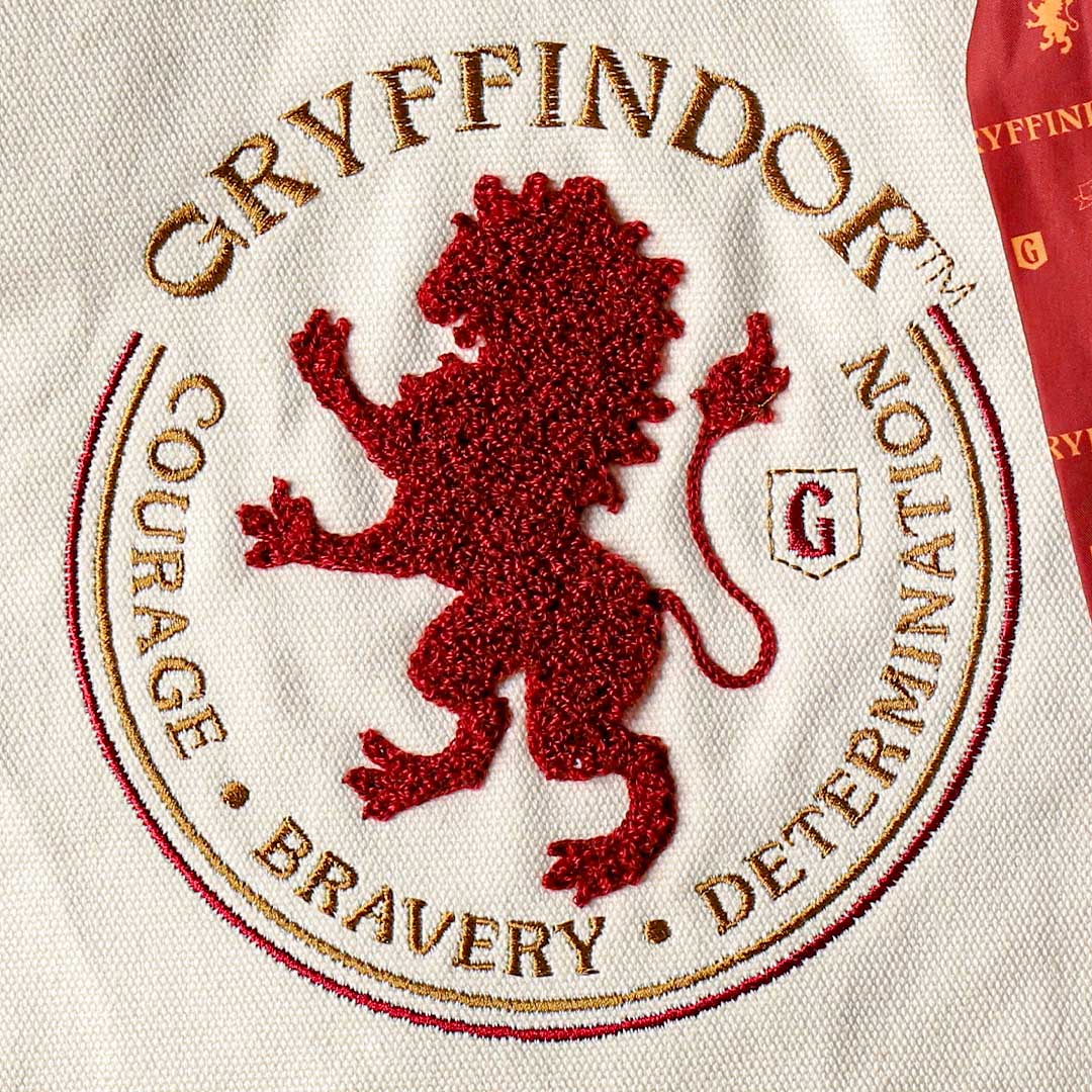 ハリー・ポッター グリフィンドール さがら刺繍トートバッグ | ハリー