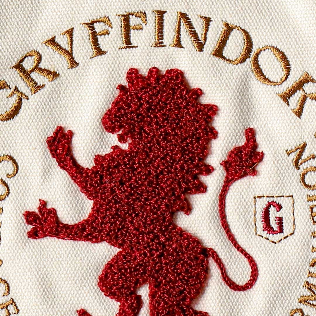 ハリー・ポッター グリフィンドール さがら刺繍トートバッグ | ハリー