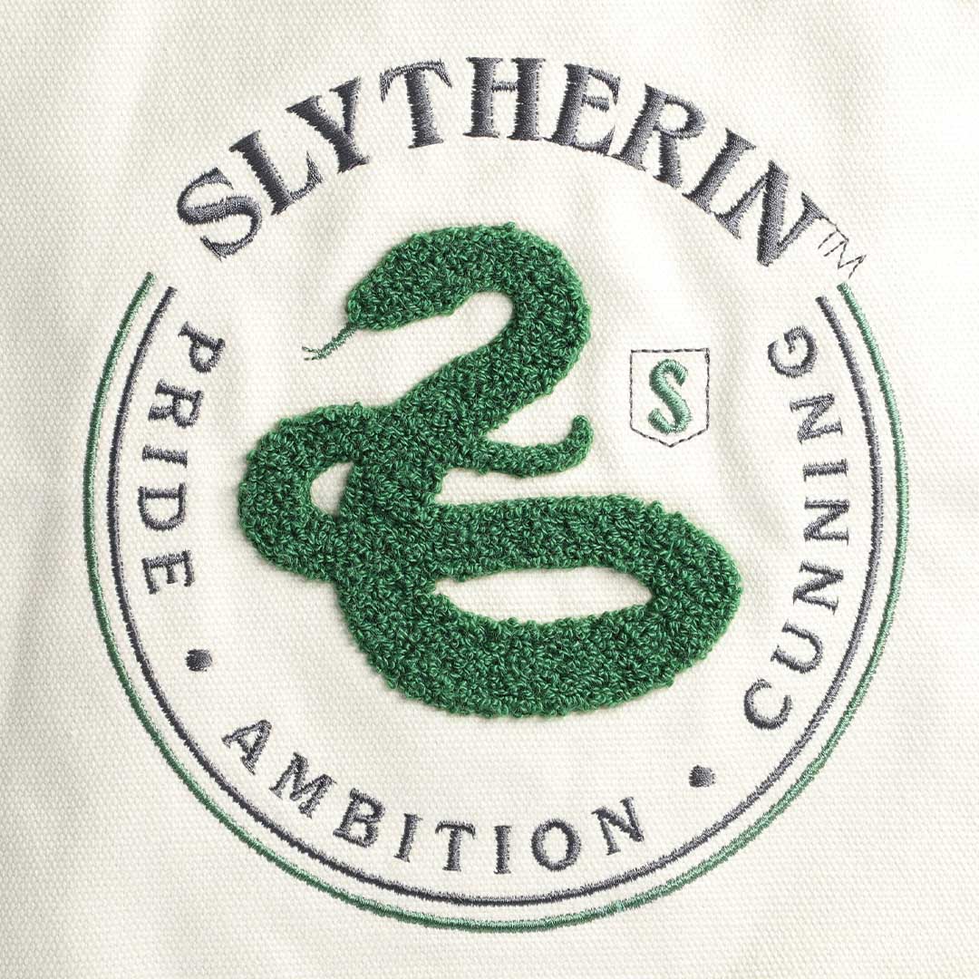 ハリー・ポッター スリザリン さがら刺繍トートバッグ | ハリー