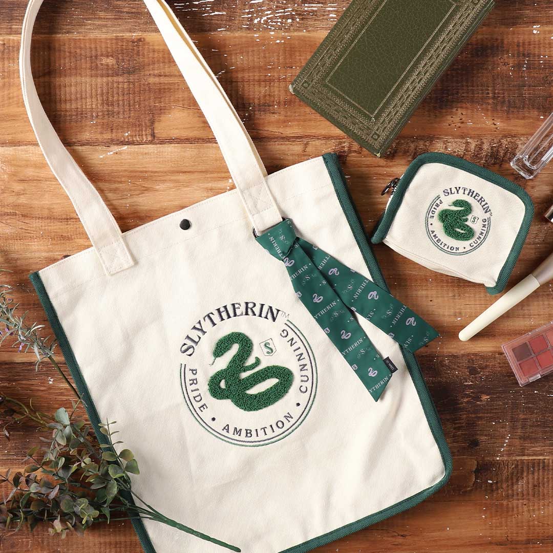 ハリー・ポッター スリザリン さがら刺繍トートバッグ | ハリー