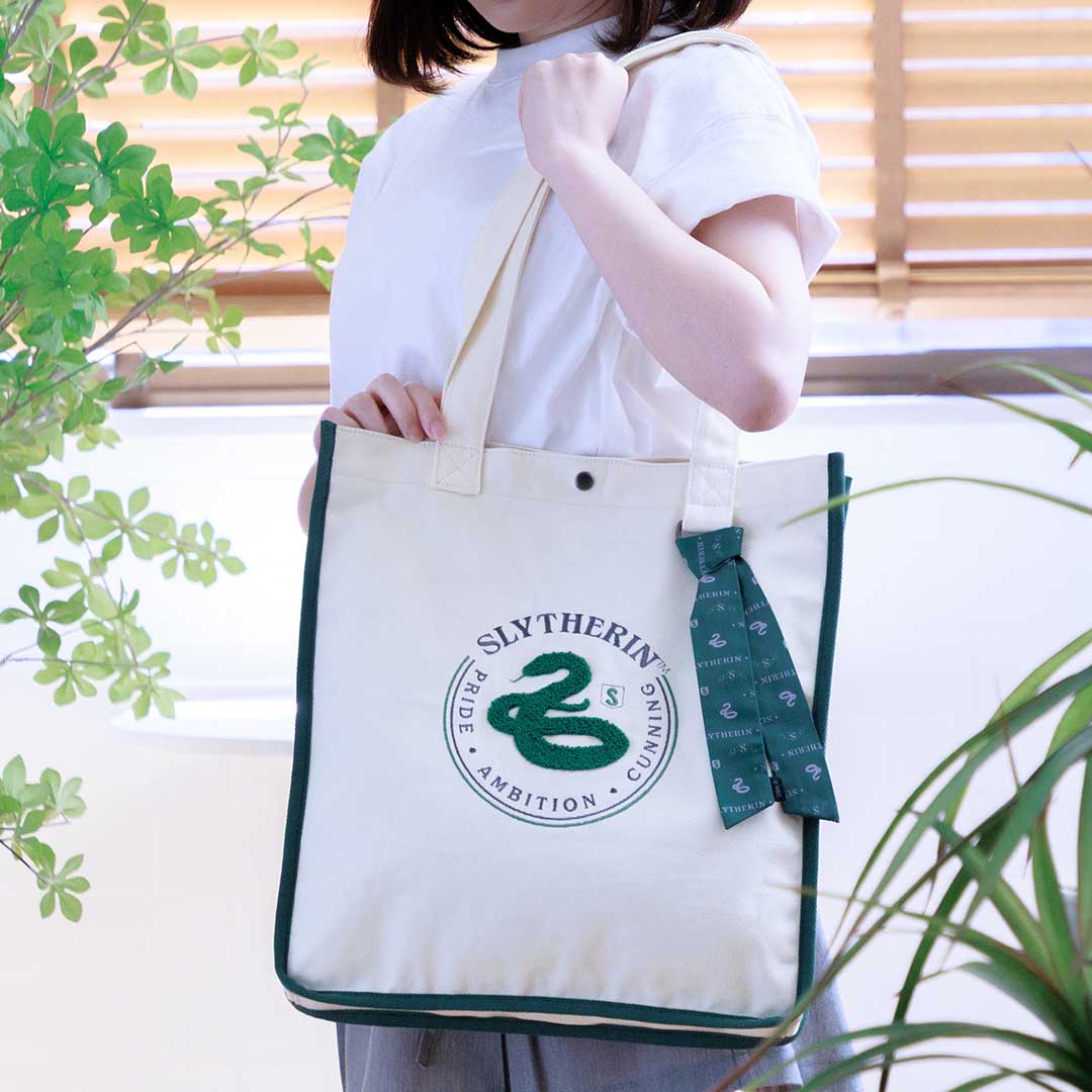 ハリー・ポッター スリザリン さがら刺繍トートバッグ | ハリー