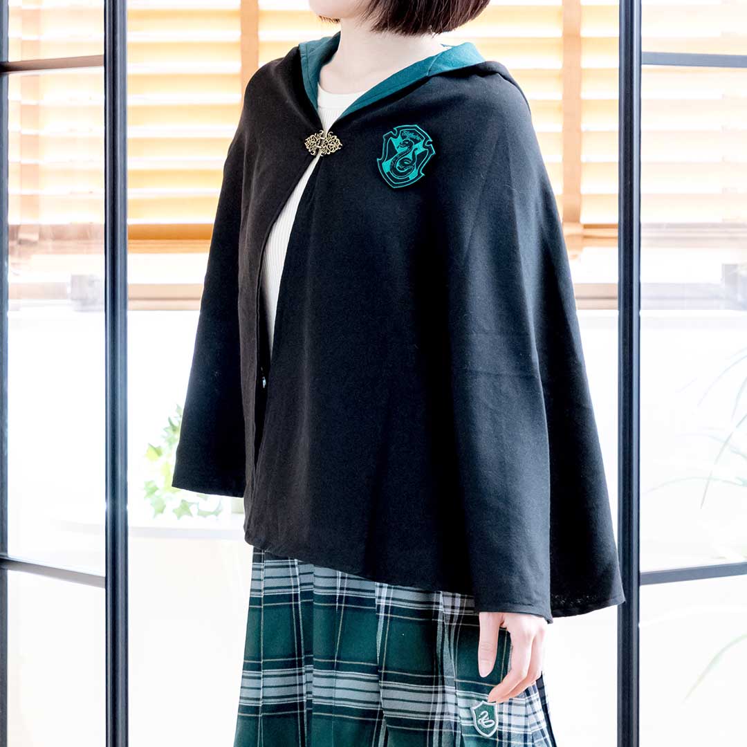 ハリー・ポッター スリザリン 寮生フード付きケープ | ハリー