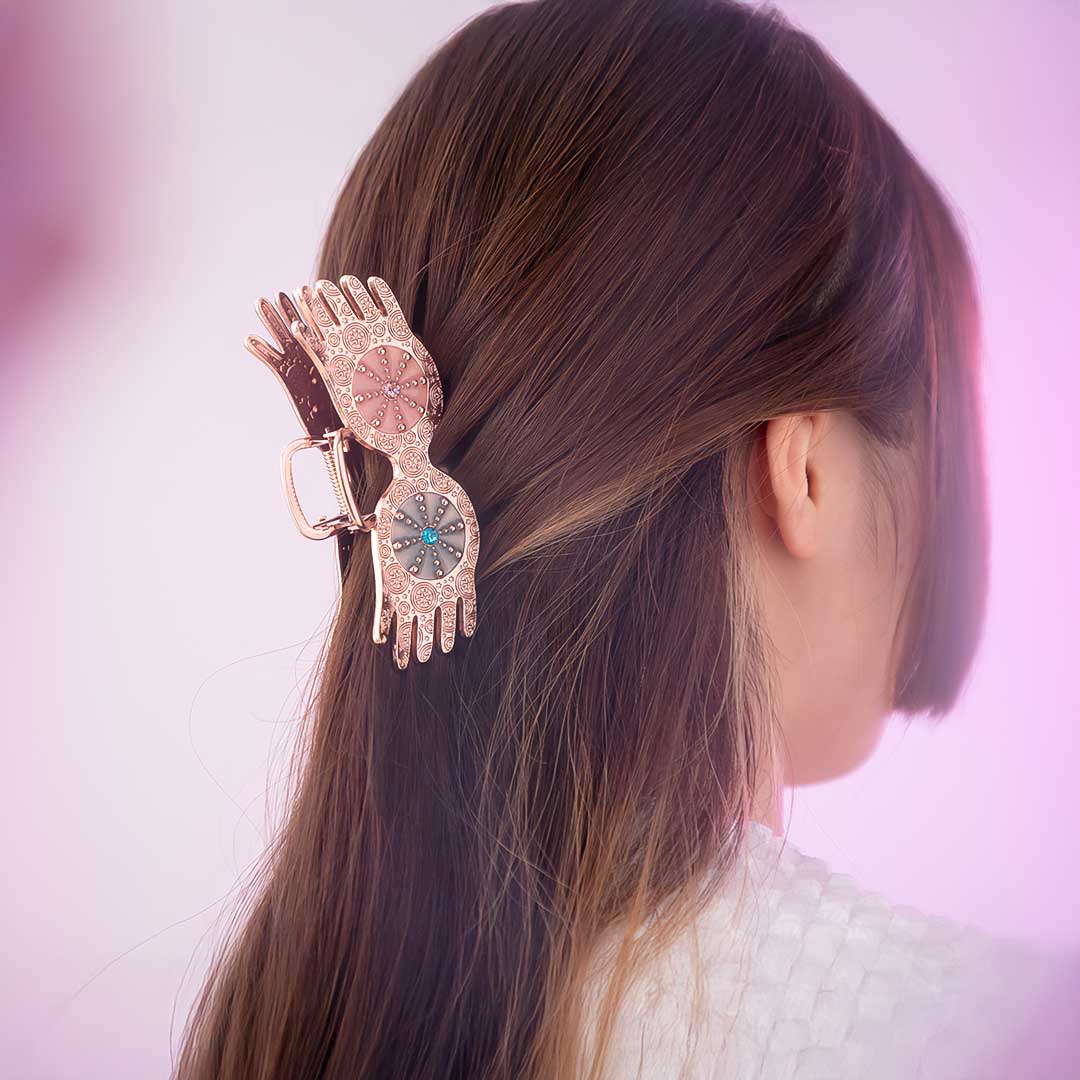 ハリー・ポッター ルーナシリーズ メラメラメガネ ヘアクリップ