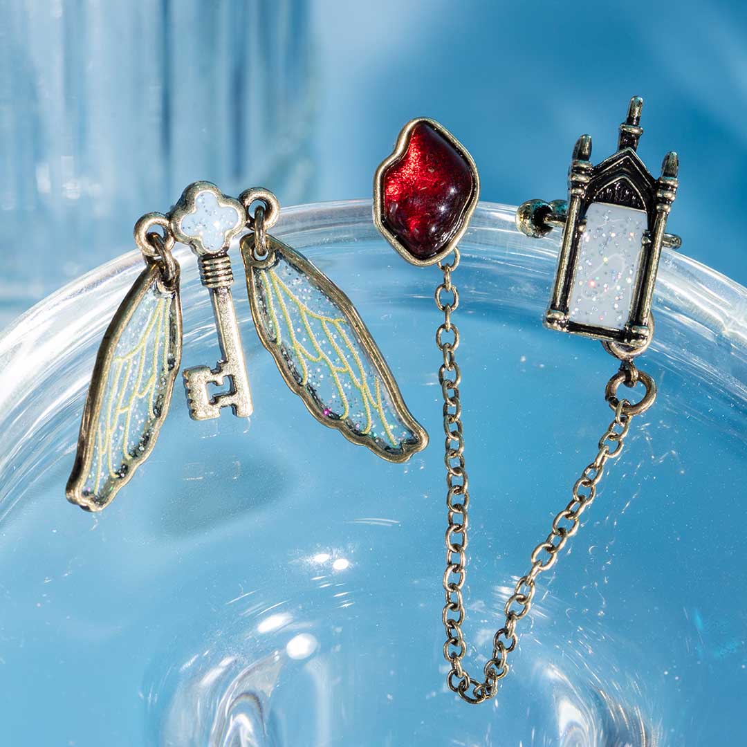 ハリーポッター トリカゴ アクセサリー ピアス ハリー・ポッター 賢者の石 ピアス・カフスセット | ハリー・ポッター