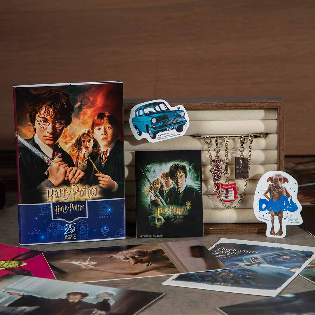 【値下げ！】ハリー・ポッター 缶とカードセット ハリー・ポッターと秘密の部屋 ポストカードセット | ハリー・ポッター