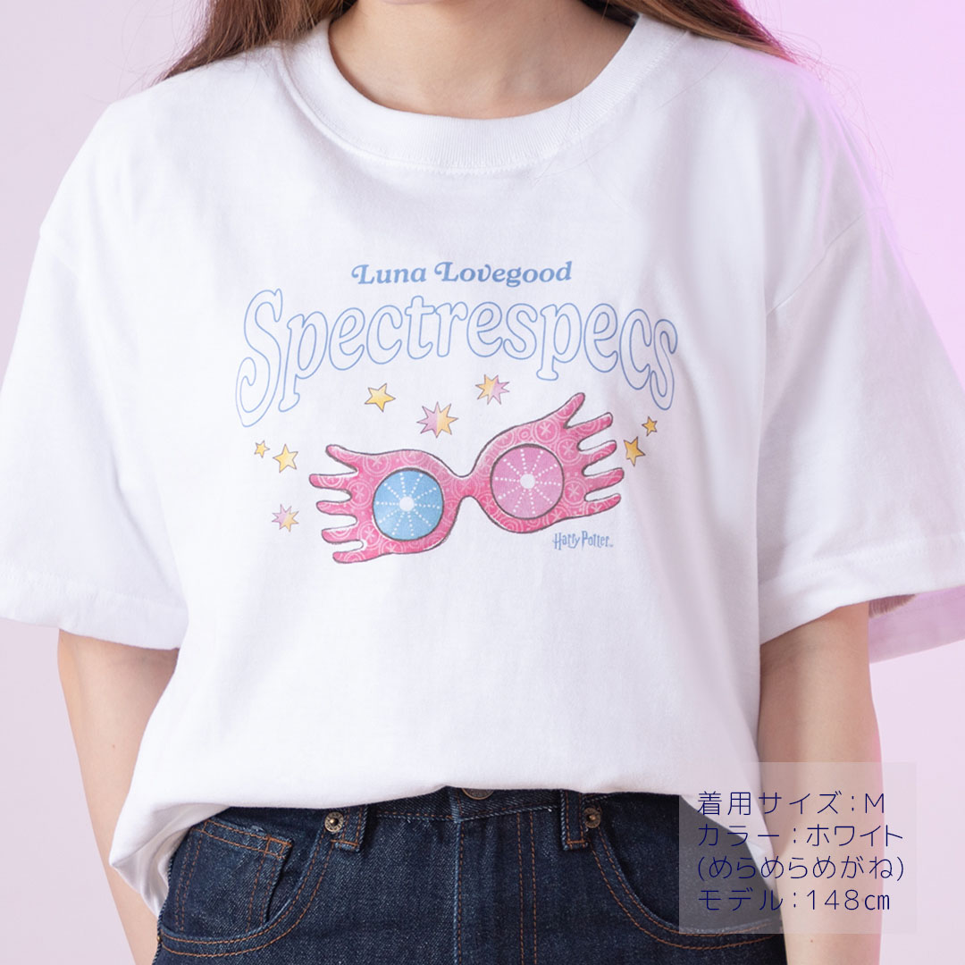 ハリー・ポッター ルーナ イヤリング Tシャツ ダスティピンク | ハリー