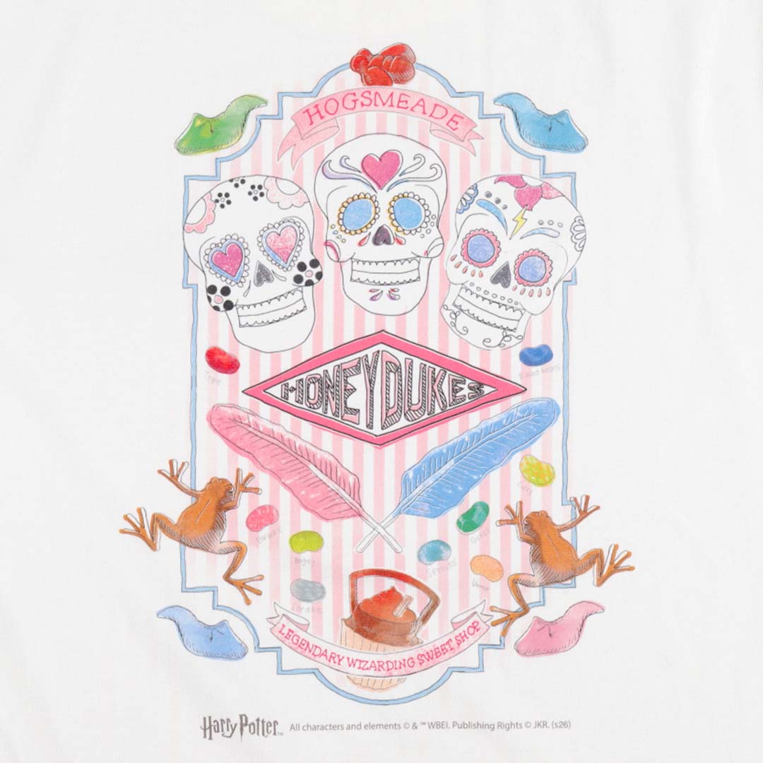 ハリー・ポッター HONEYDUKES Tシャツ バニラホワイト | ハリー