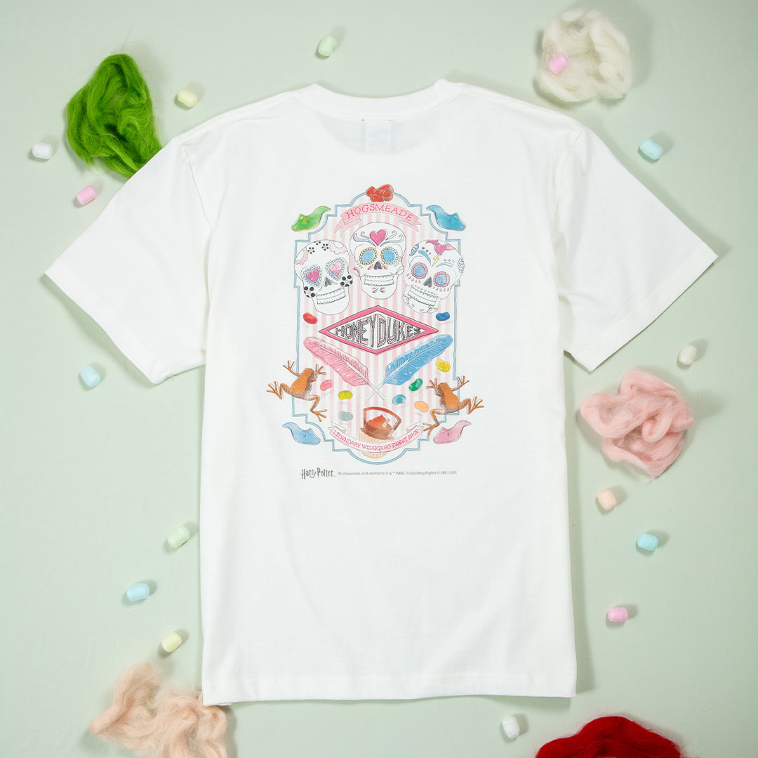 ハリー・ポッター HONEYDUKES Tシャツ バニラホワイト | ハリー