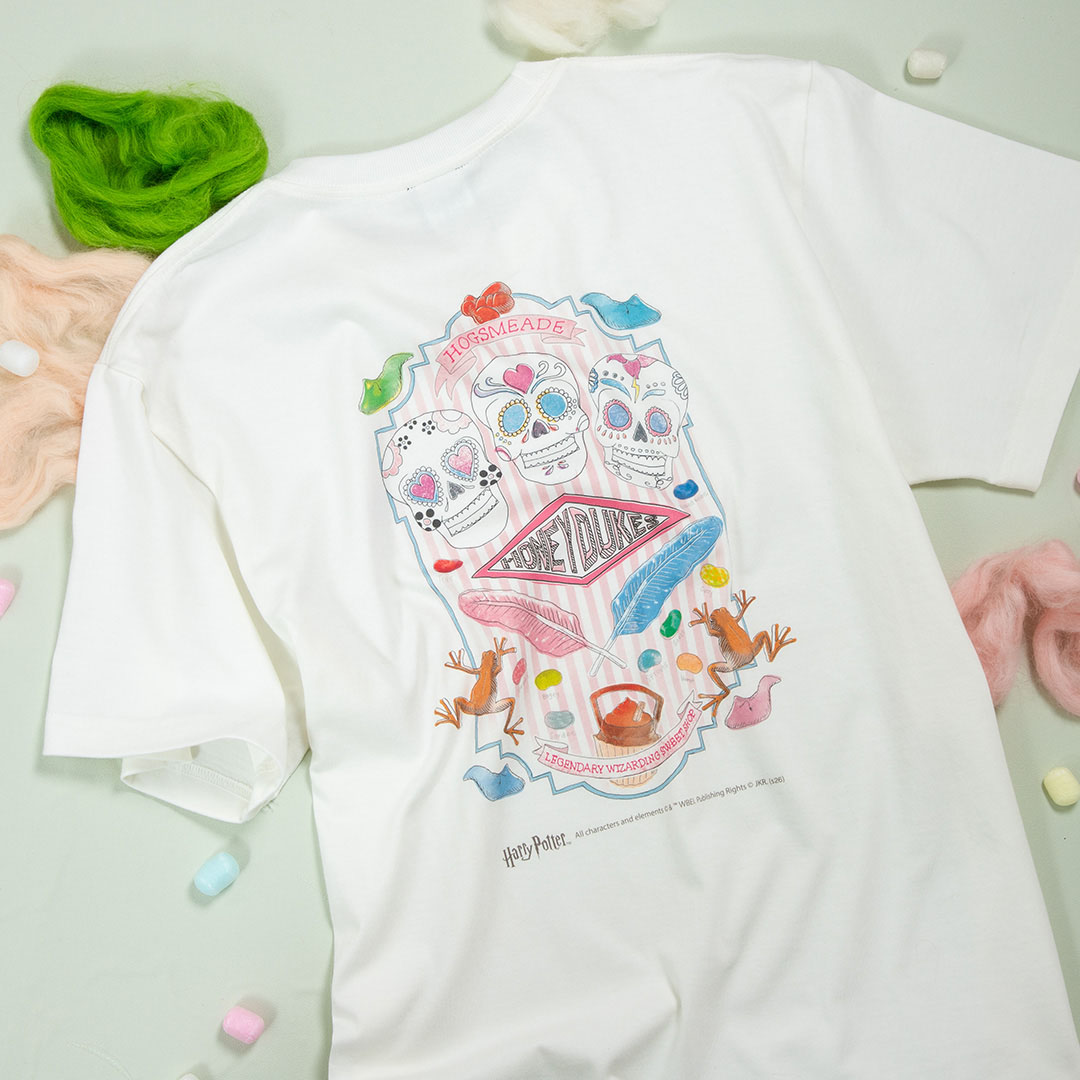 ハリー・ポッター HONEYDUKES Tシャツ バニラホワイト | ハリー