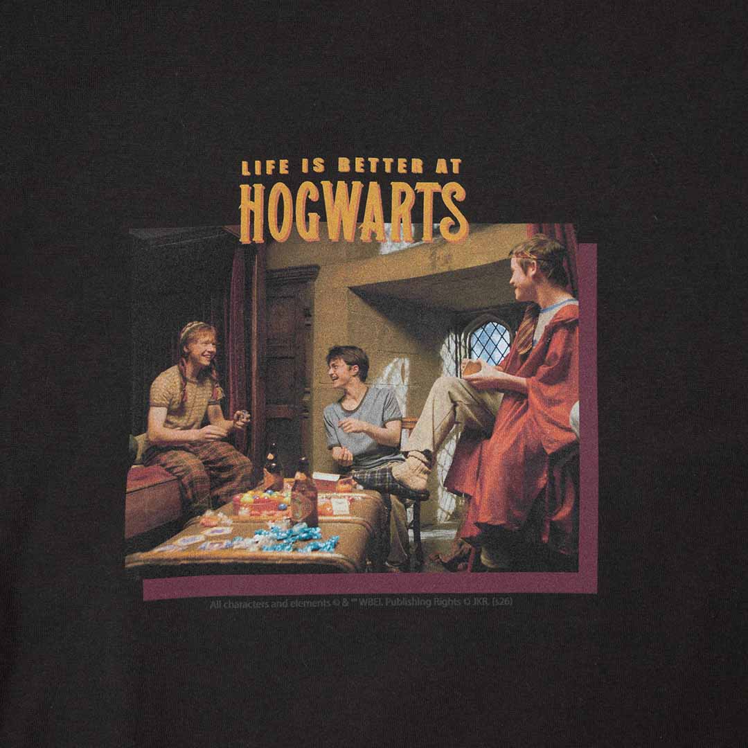 ハリー・ポッター Hogwarts Tシャツ スミブラック | ハリー・ポッター